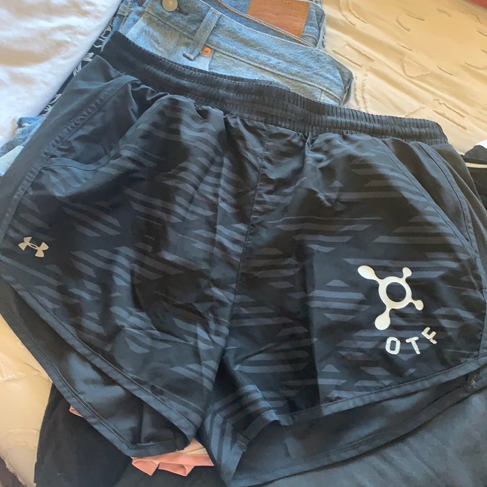 OTF Branded UA running shorts